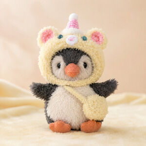 Amusable peanut/Small peanut penguin outfit - Bear Hood & Crossbody Bag Set